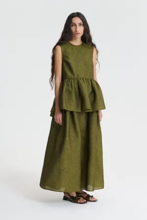 EA | TOP KAZE MATELASS… OLIVE