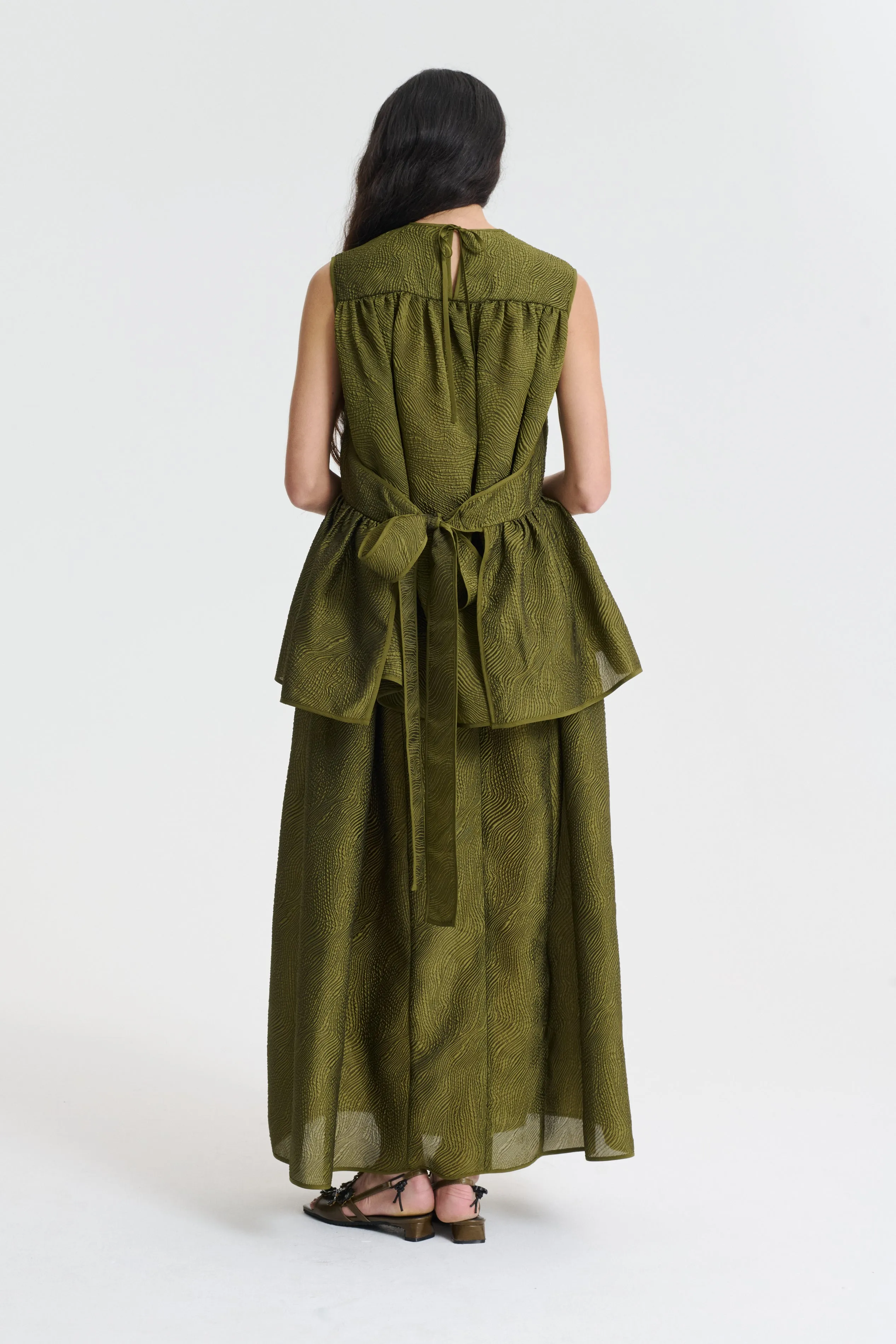 EA | TOP KAZE MATELASS… OLIVE