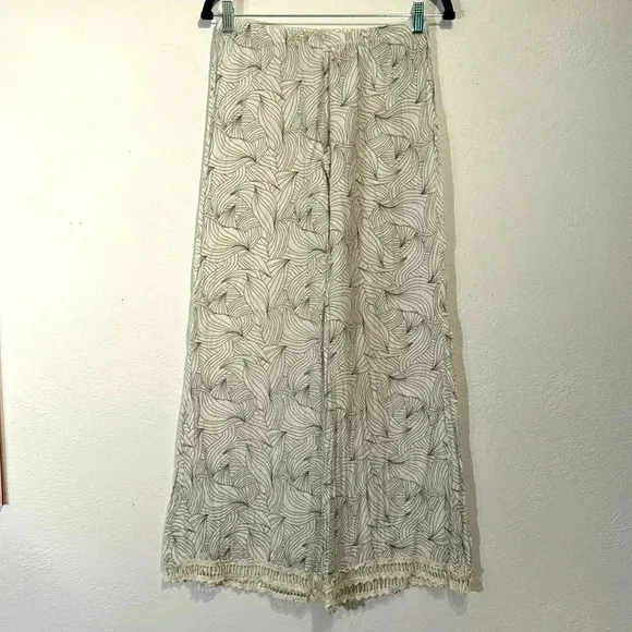 Eberjey 100% Cotton Leaf Print Pajama Pants size S