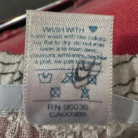 Eberjey 100% Cotton Leaf Print Pajama Pants size S