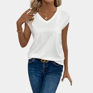 Elaine - Women's V-Neck T-Shirt - Classic & Lightweight