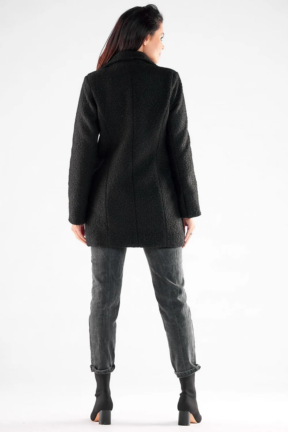 Elegant Double-Breasted Tailored Coat