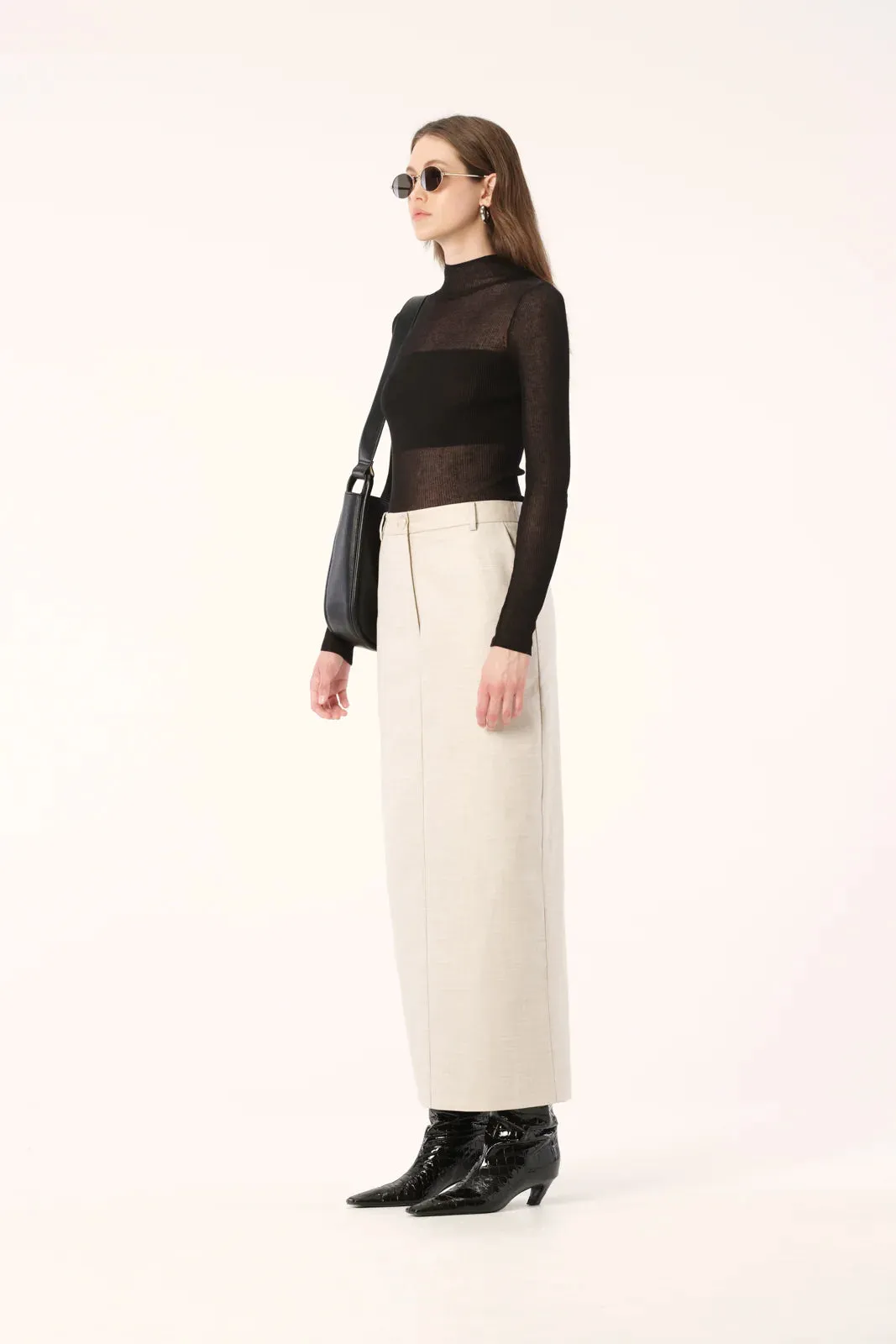 Elka Collective Reo Knit Top - Black