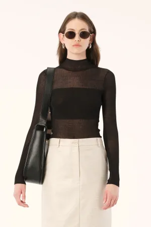 Elka Collective Reo Knit Top - Black