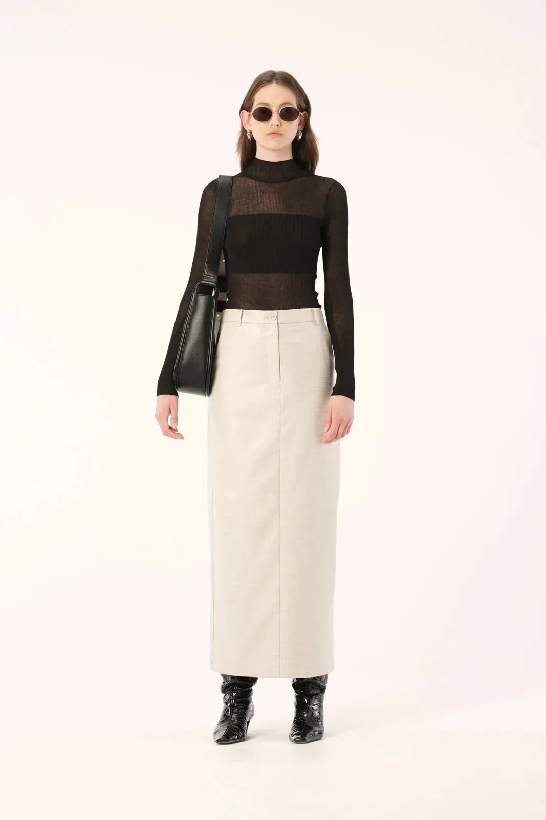 Elka Collective Reo Knit Top - Black