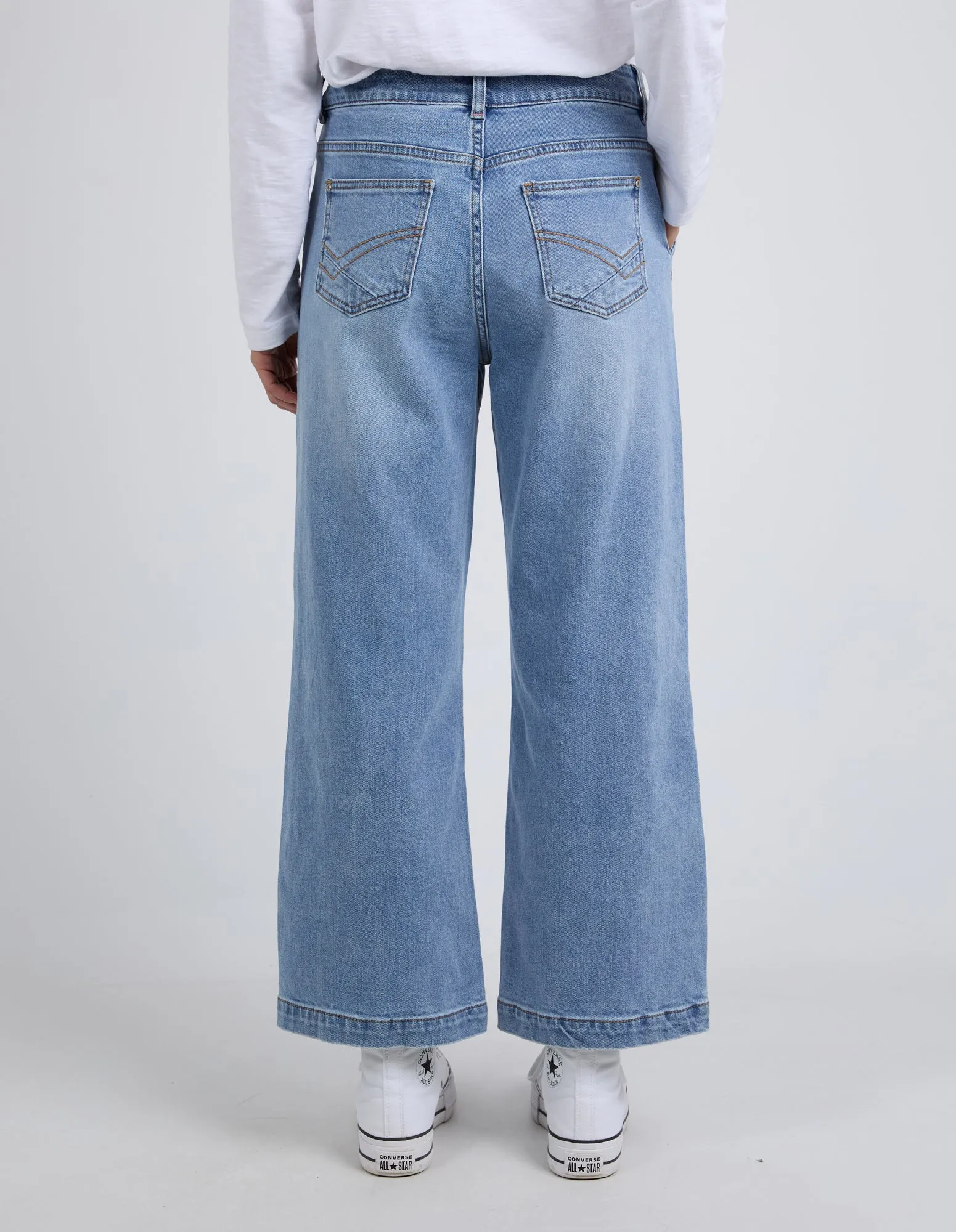 ELM Izzy Wide Leg Jean | Light Blue