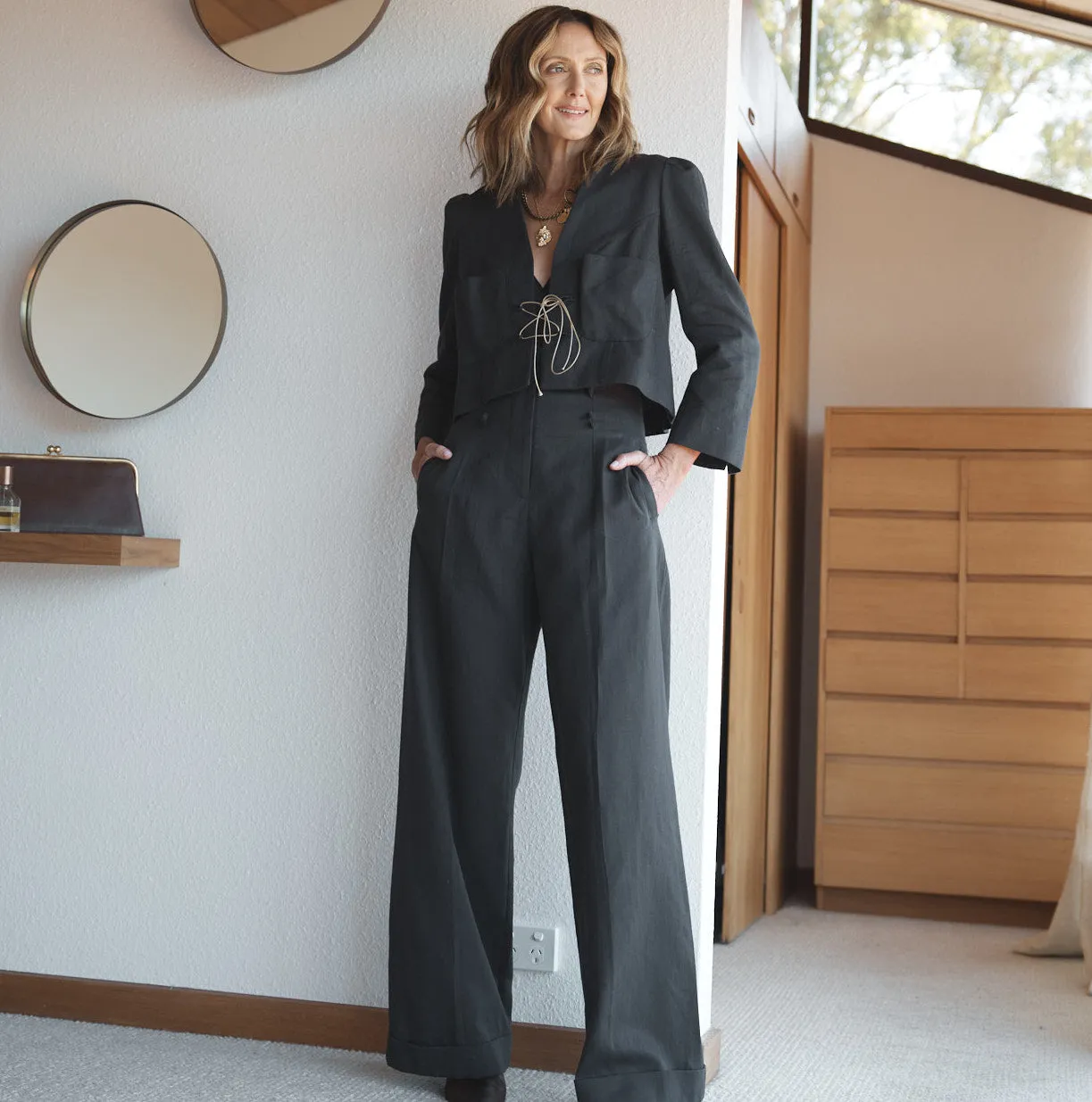 Empire Line Pant Carbon