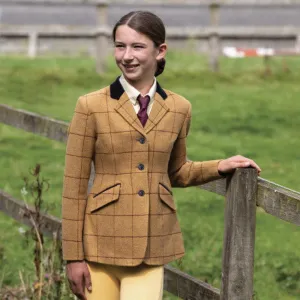 Equetech Junior Wheatley Deluxe Tweed Riding Jacket