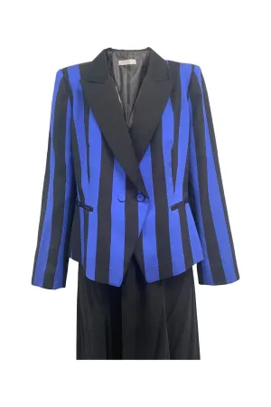 Evening Striped Tailored Jacket