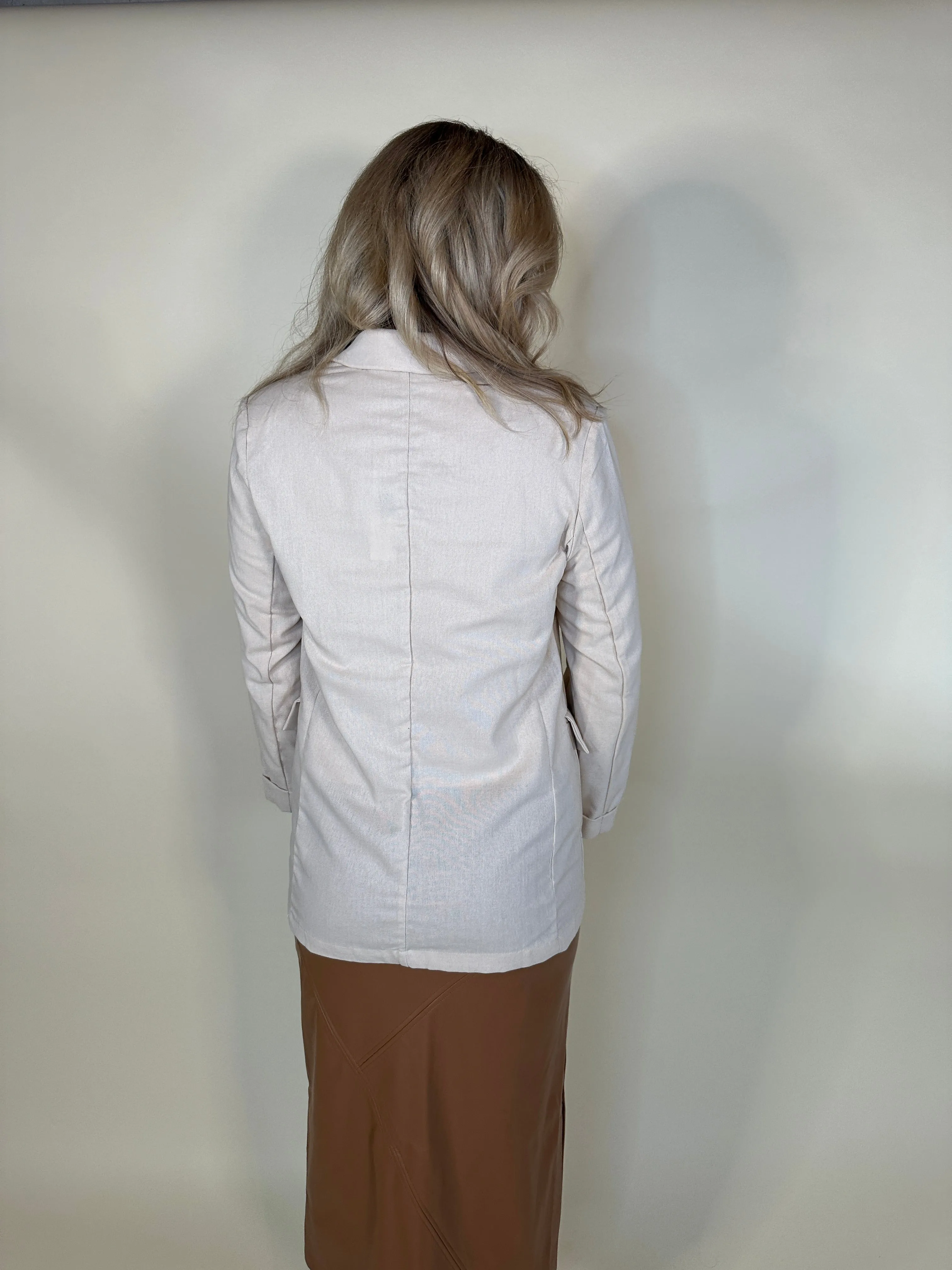 Everyday Lightweight Blazer-Final Sale
