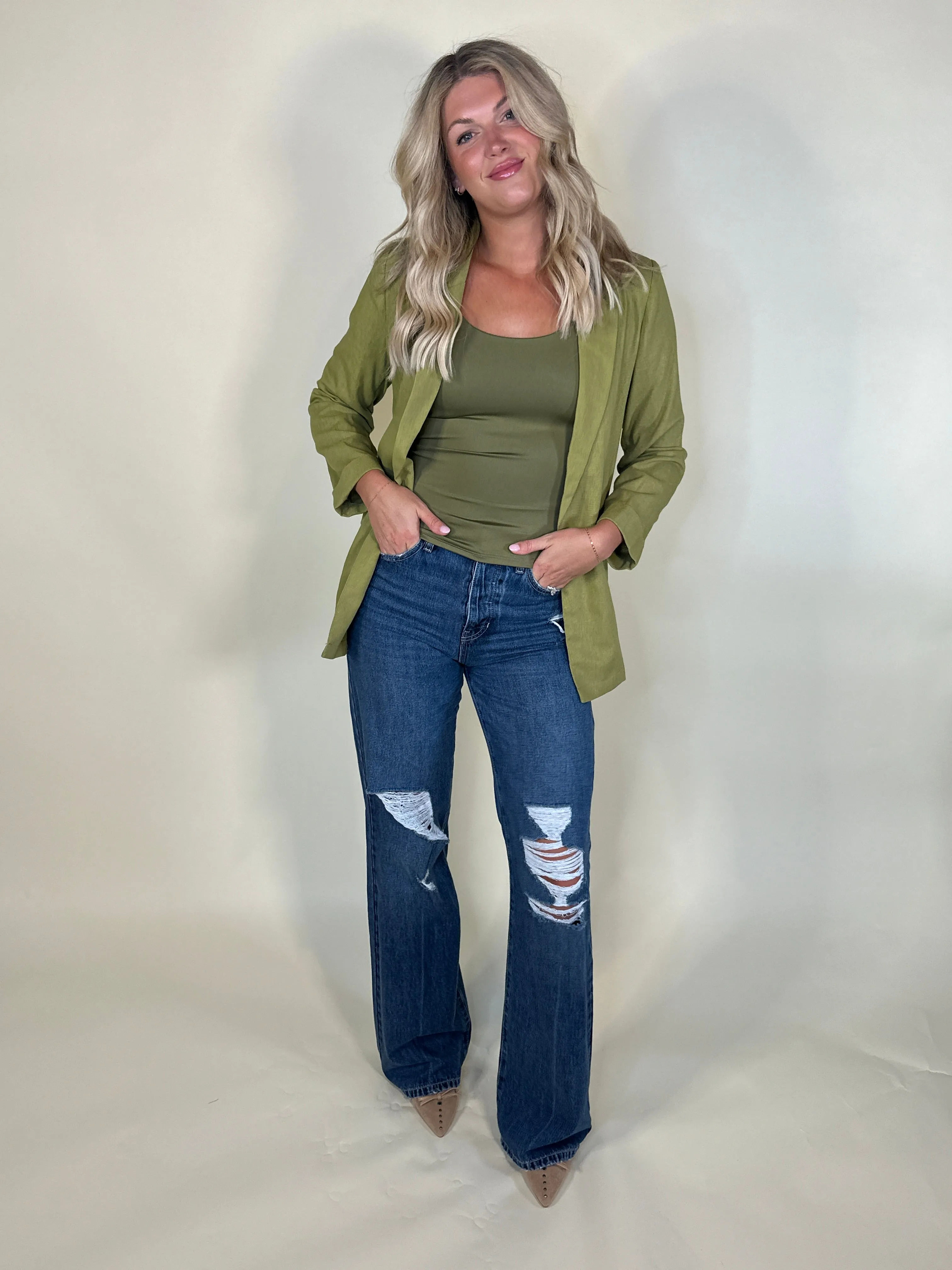 Everyday Lightweight Blazer-Final Sale