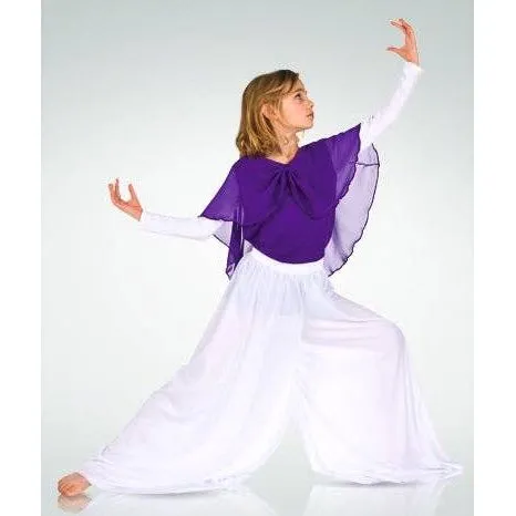 Extra Wide Palazzo Pants  DEEP PURPLE / S