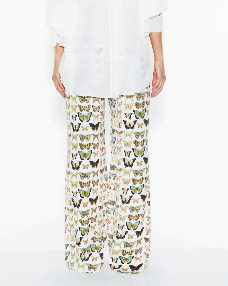 Fate & Becker - Taking Flight Pant - White Butterfly
