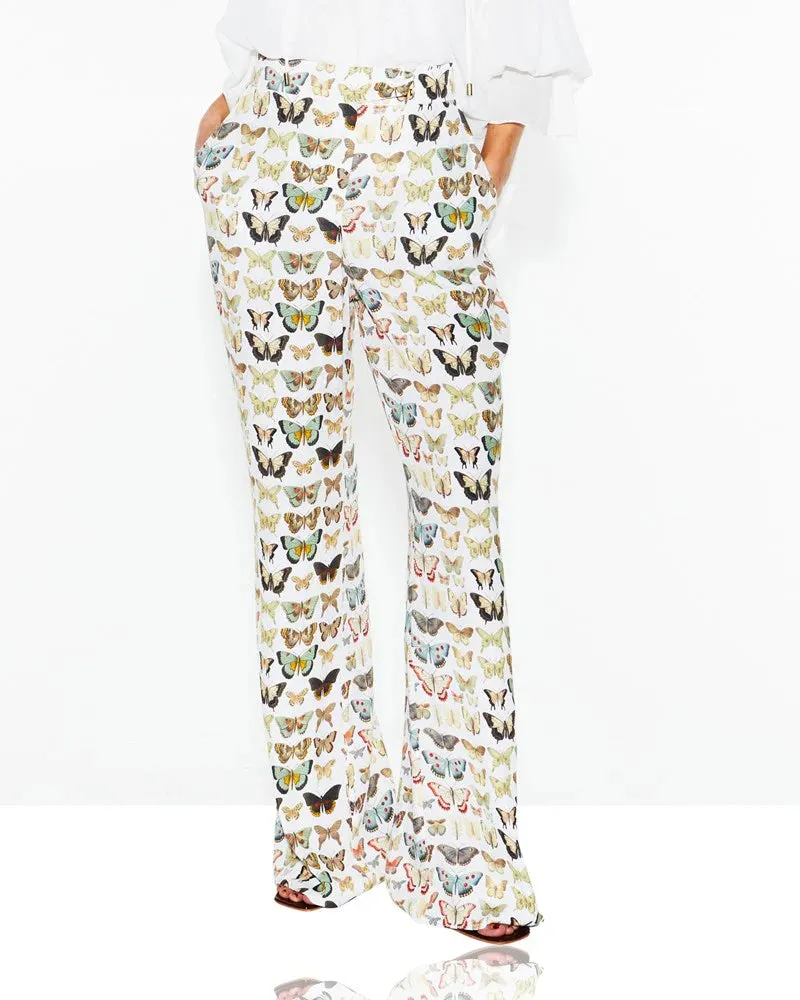 Fate & Becker - Taking Flight Pant - White Butterfly
