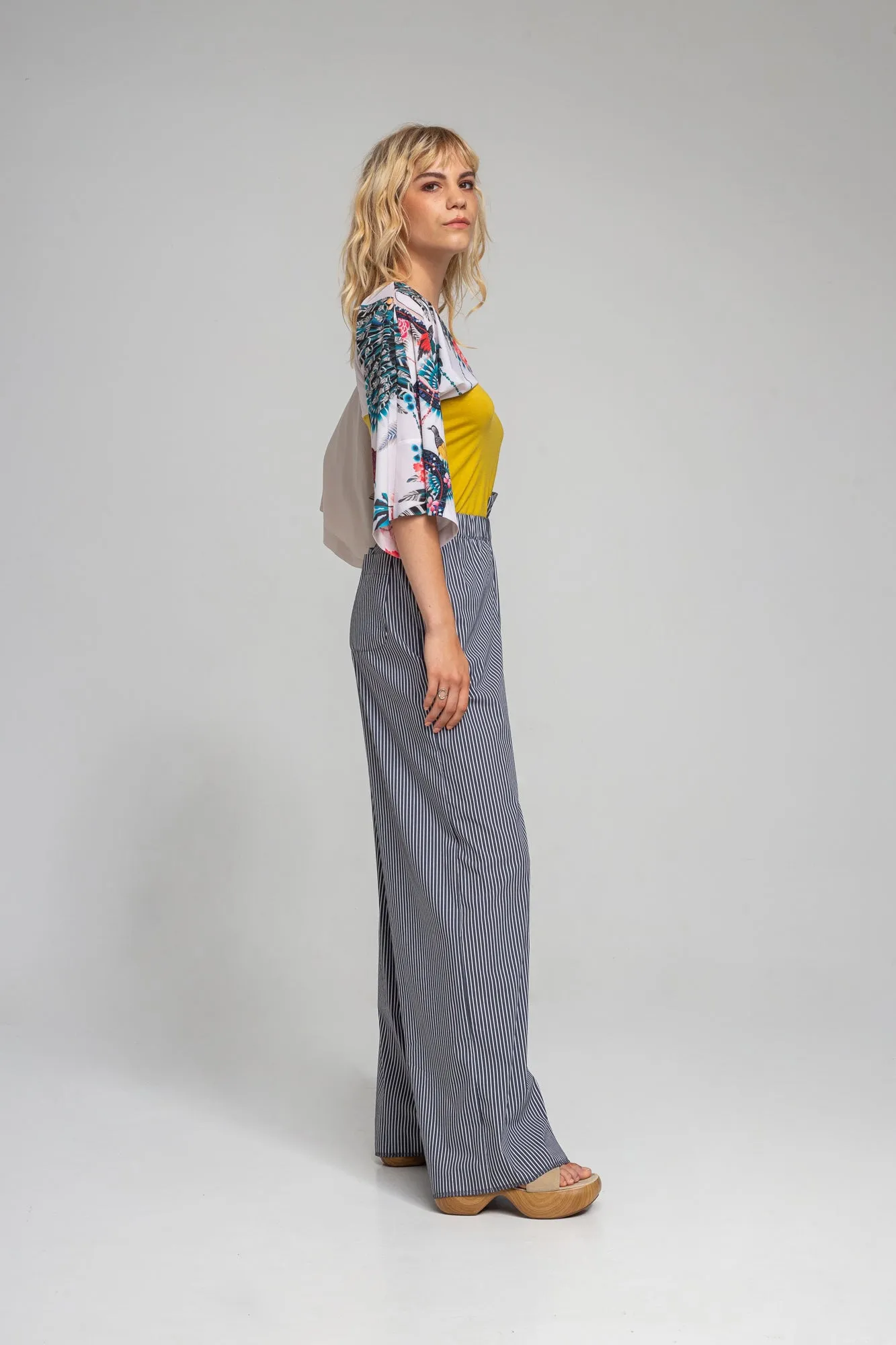 FLOOD high waisted palazzo pants