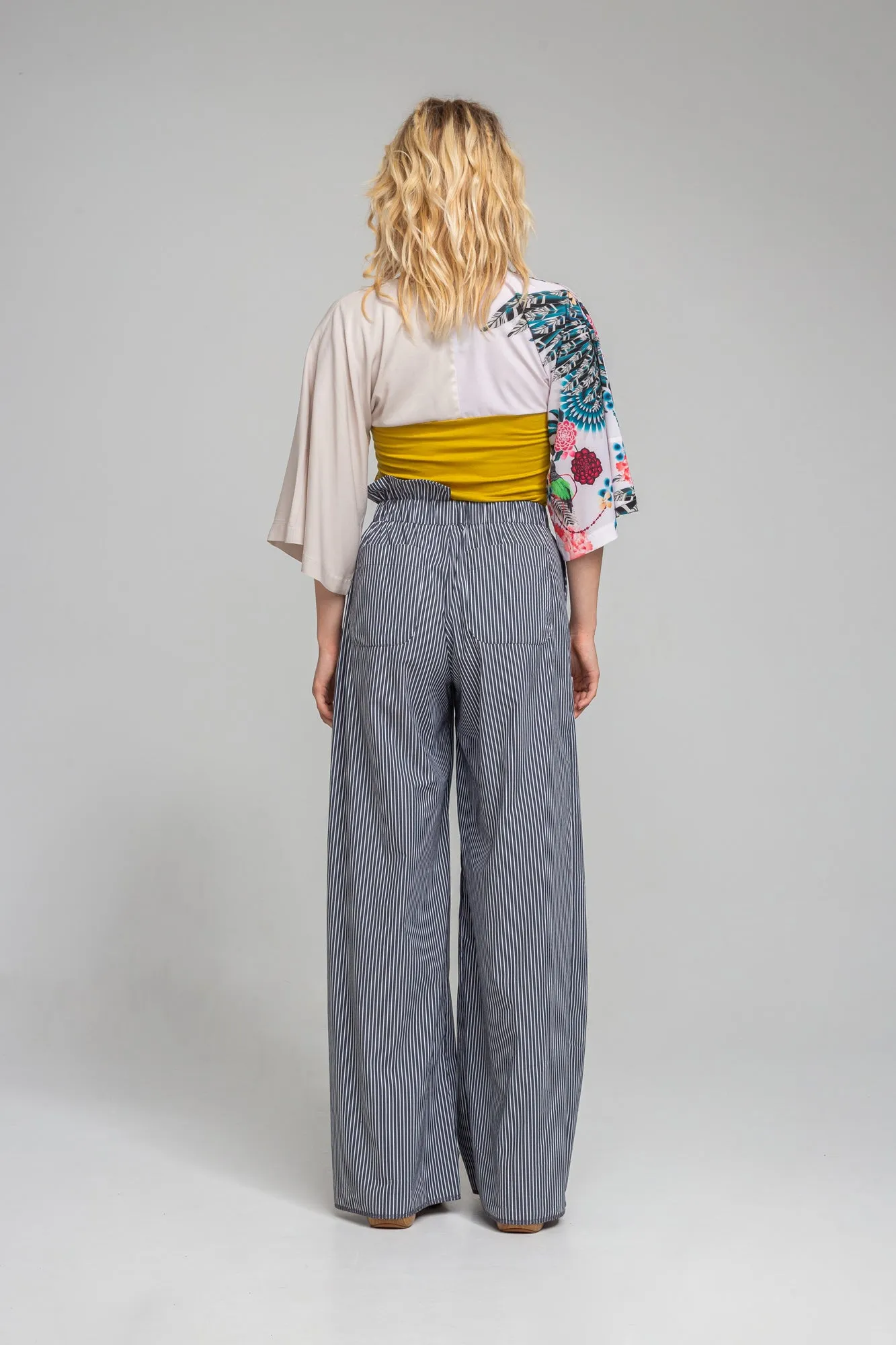 FLOOD high waisted palazzo pants