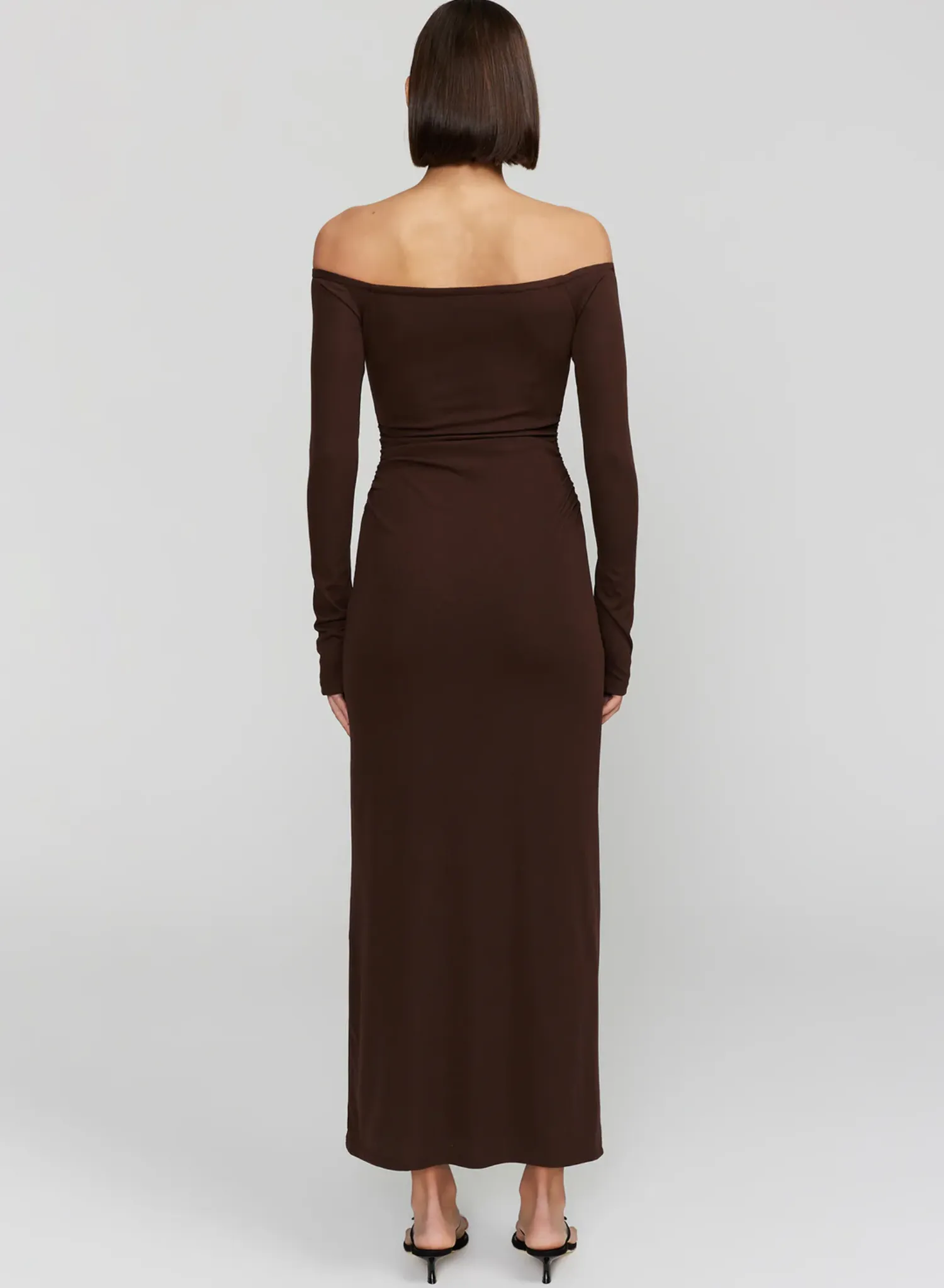 Frankie Midi Dress Carob