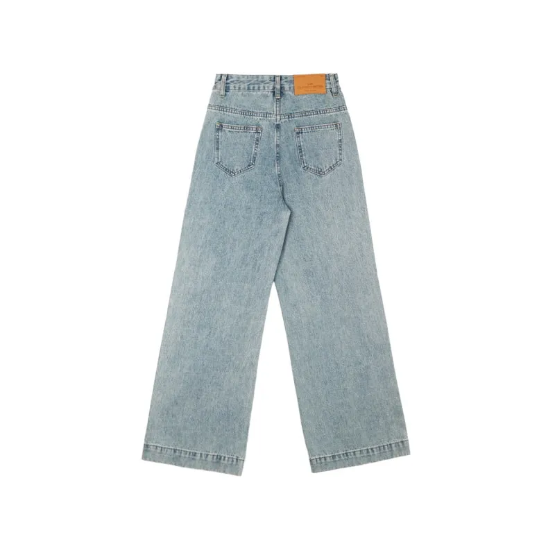 French Wide-Leg Pants