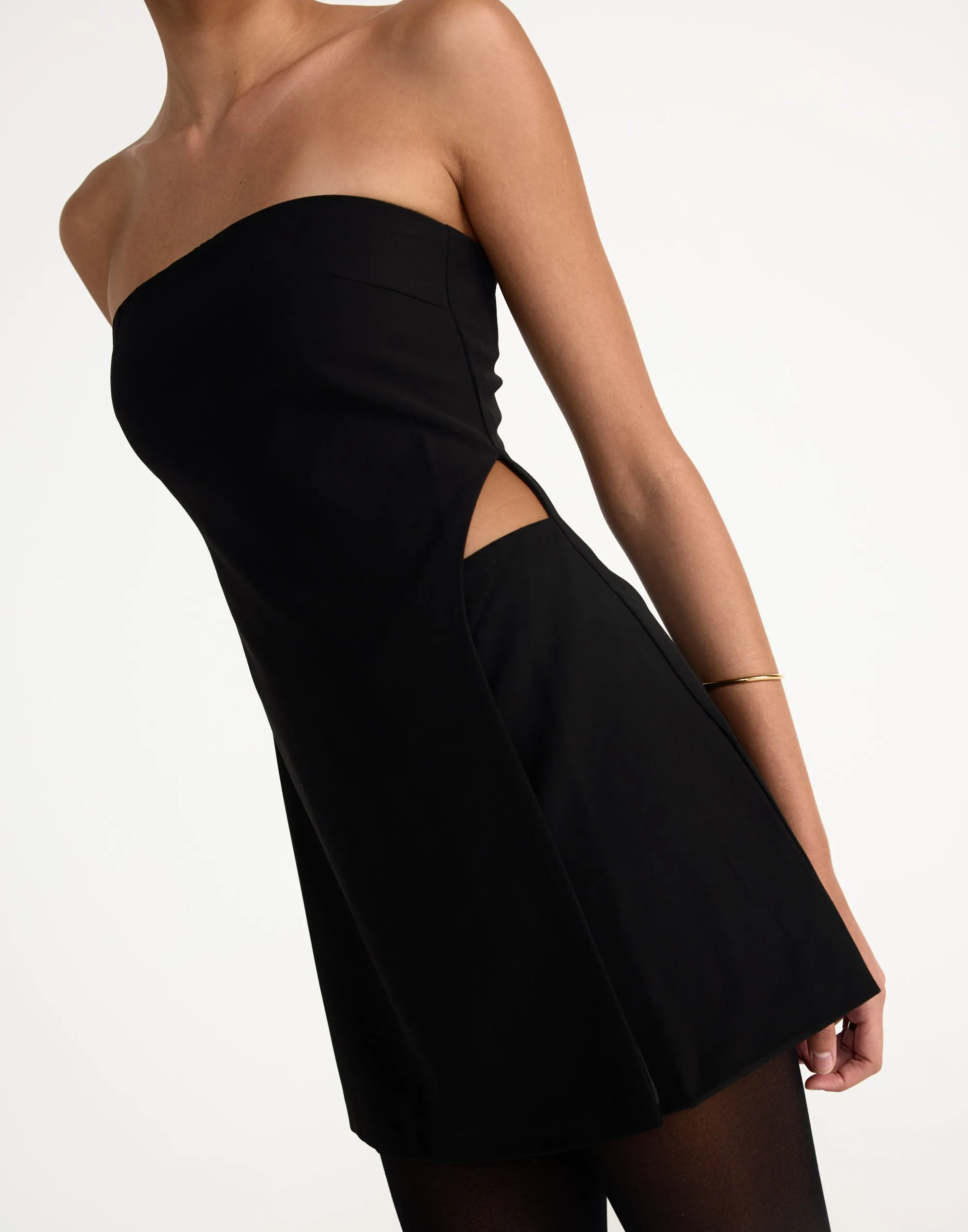 Gabby Mini Dress (Black)