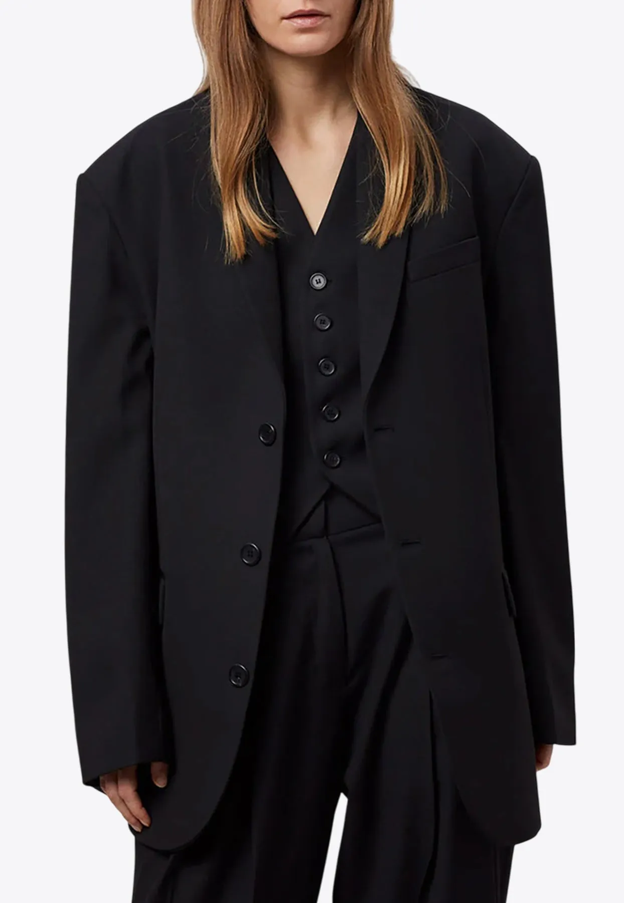 Gelso Oversized Single-Breasted Blazer
