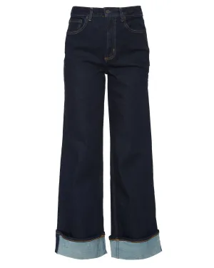 Getty Jeans in Midnight Blues Cuffed