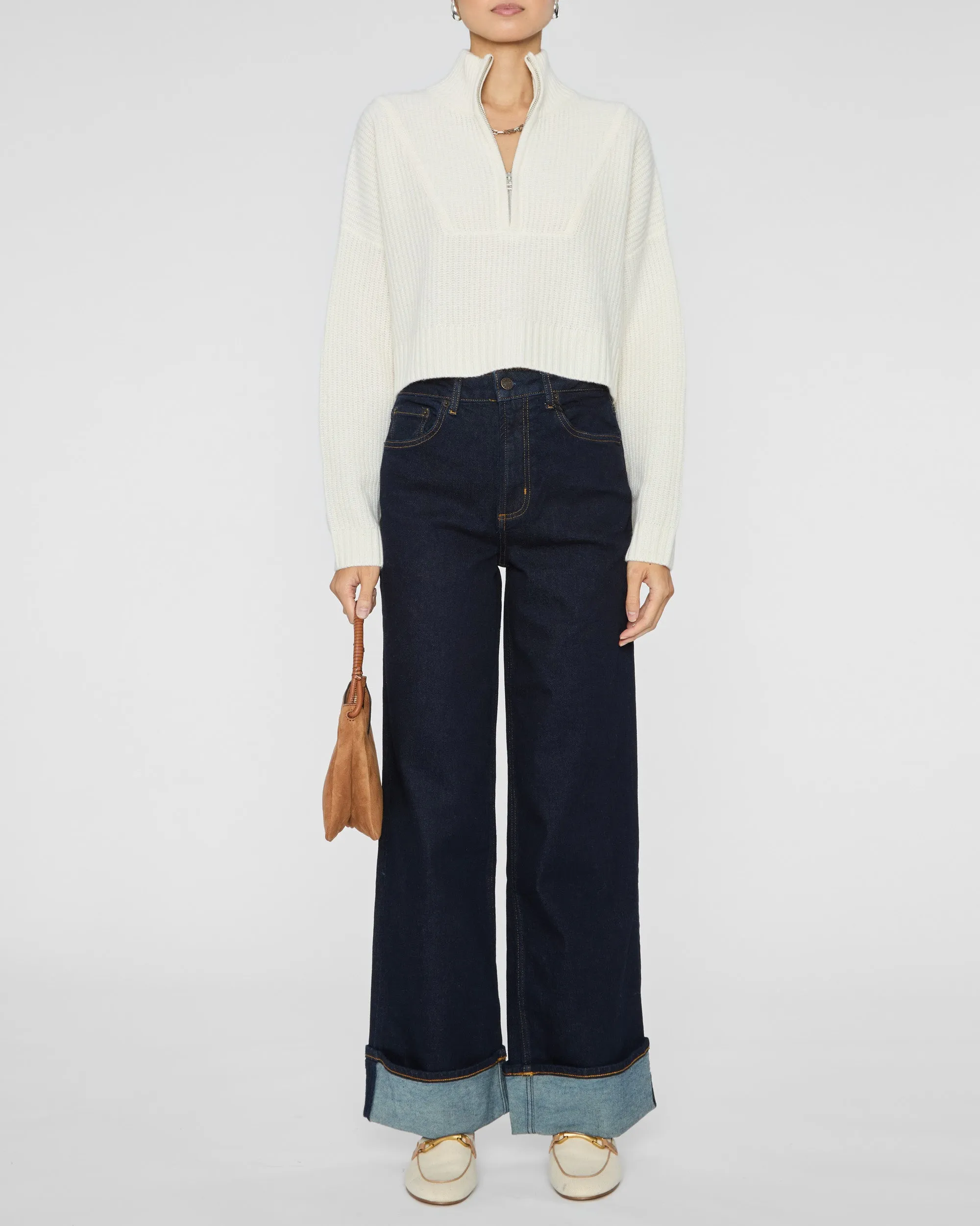 Getty Jeans in Midnight Blues Cuffed