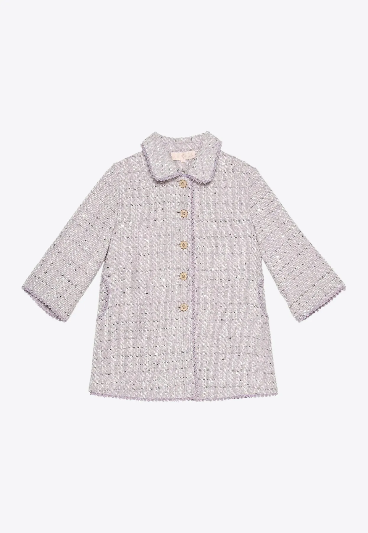 Girls Penelope Tweed Coat