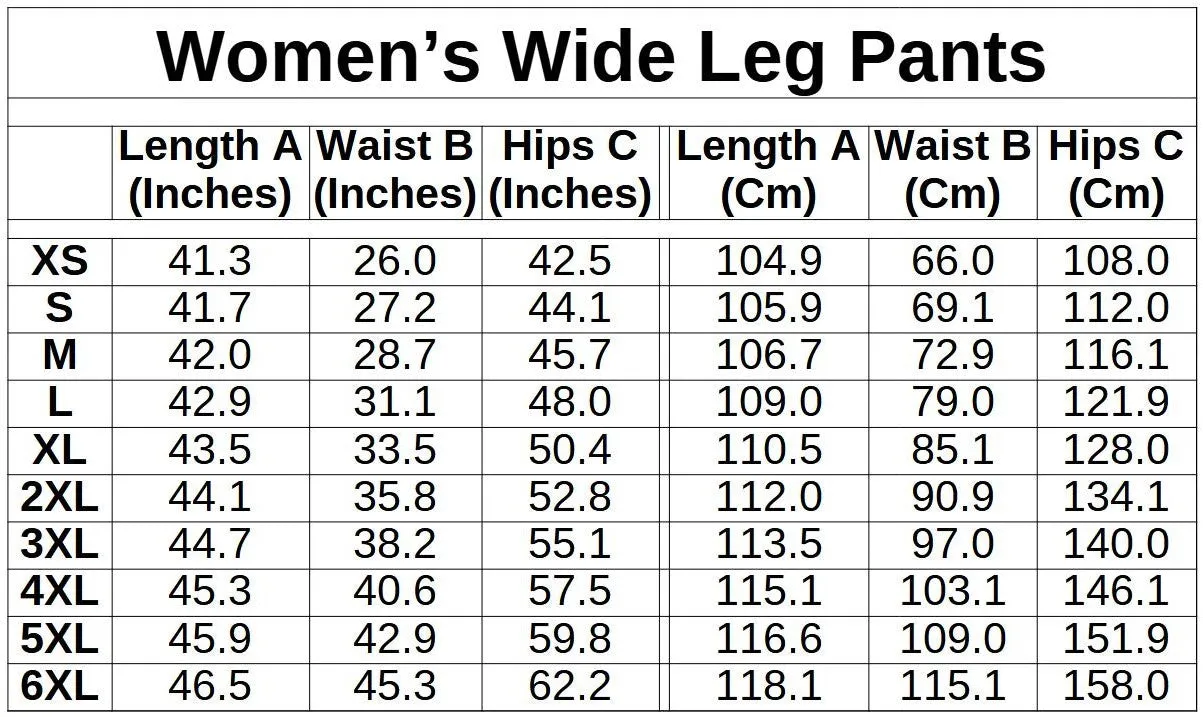 Glow Dogs - Women's Wide-Leg Pants (XS - 6XL)