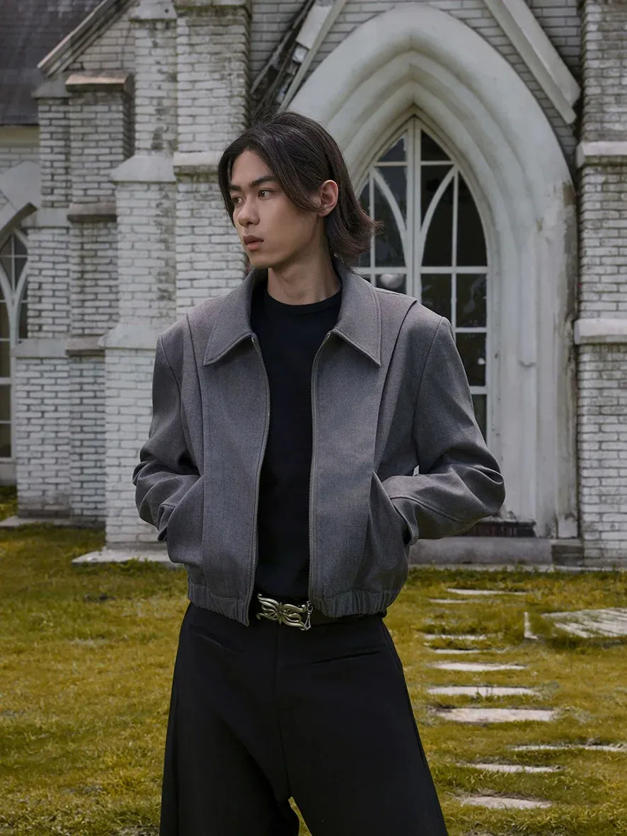 Gray Tailored Jacket