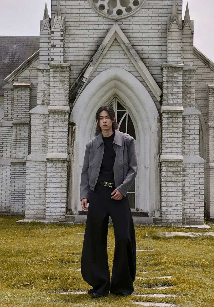 Gray Tailored Jacket