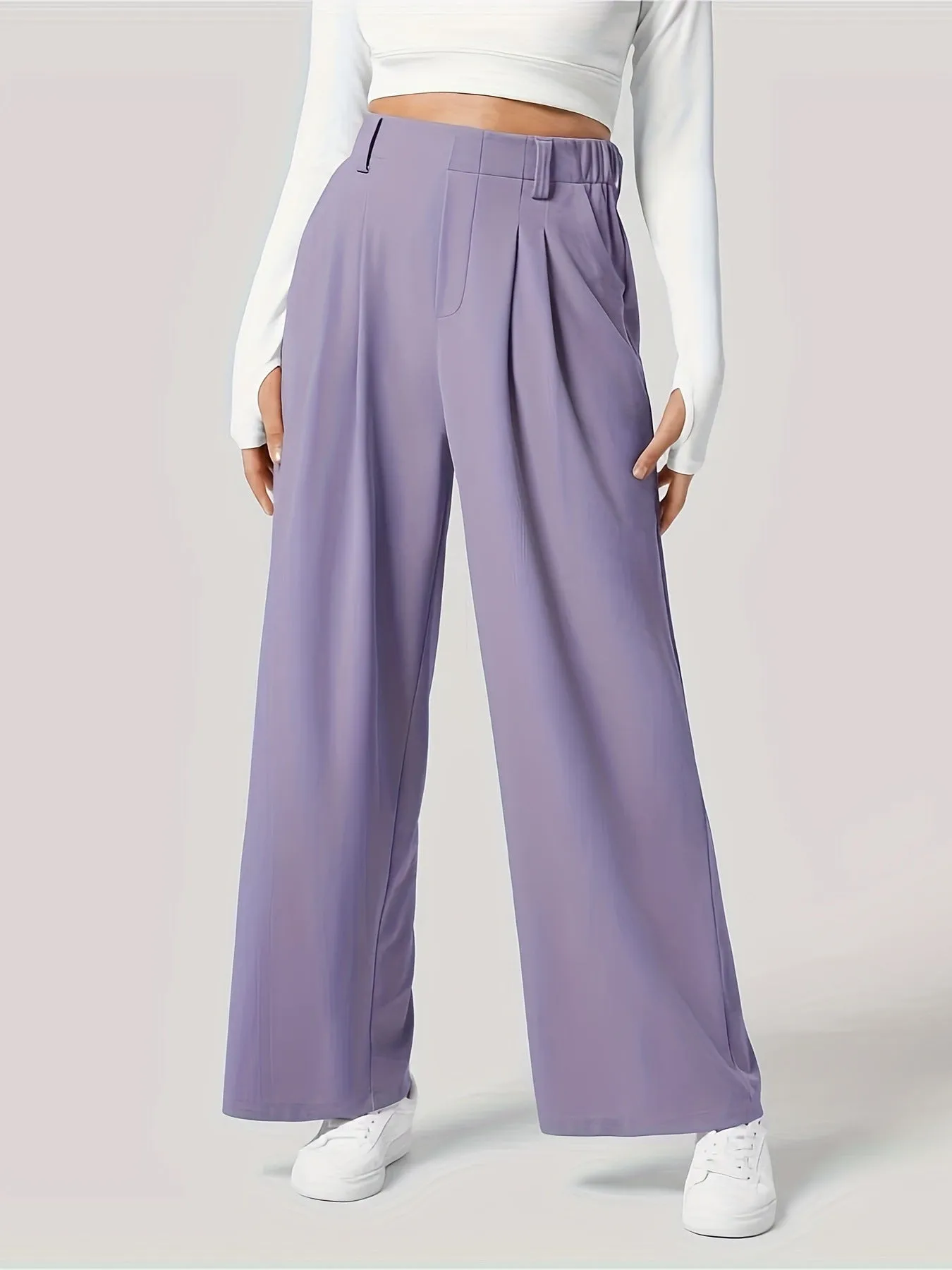 Hazel Blues® |  Wide Leg Pants with Pockets