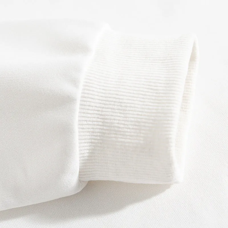 Hello 2021 Christmas O-Neck White Sweater V