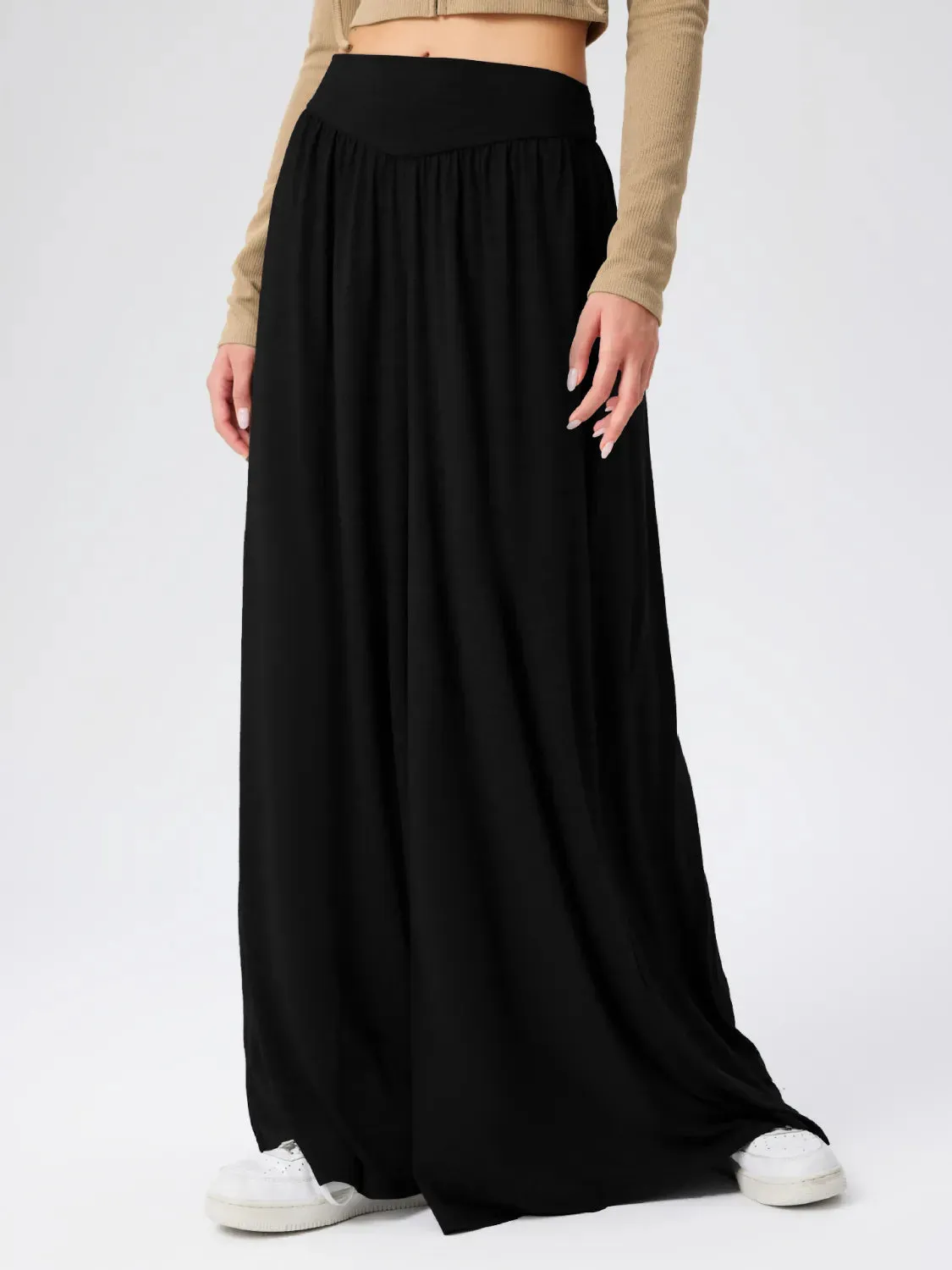 High Waist Wide Leg Pants S-2XL