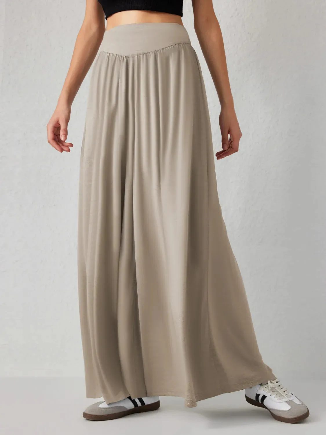 High Waist Wide Leg Pants S-2XL