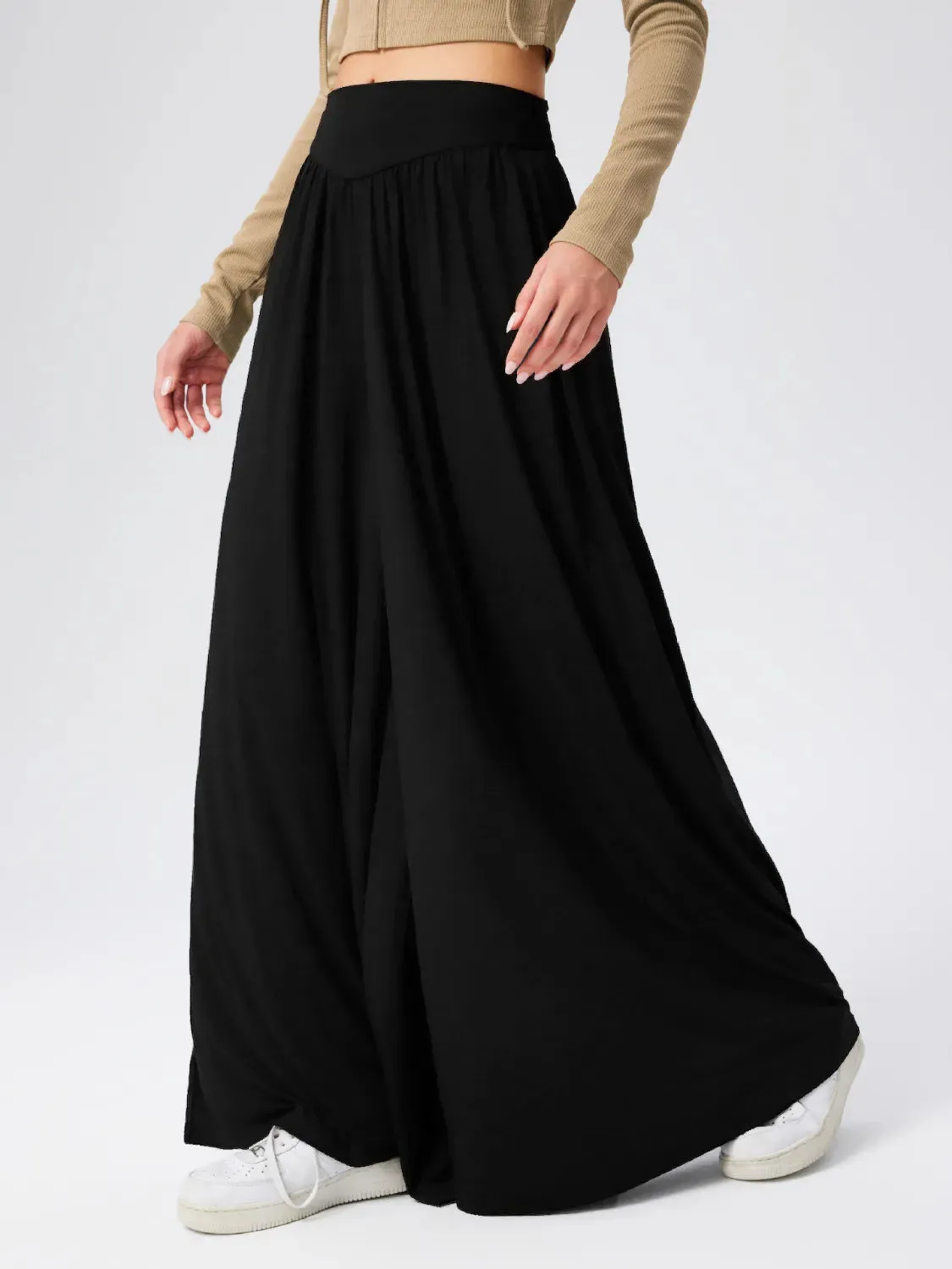 High Waist Wide Leg Pants S-2XL