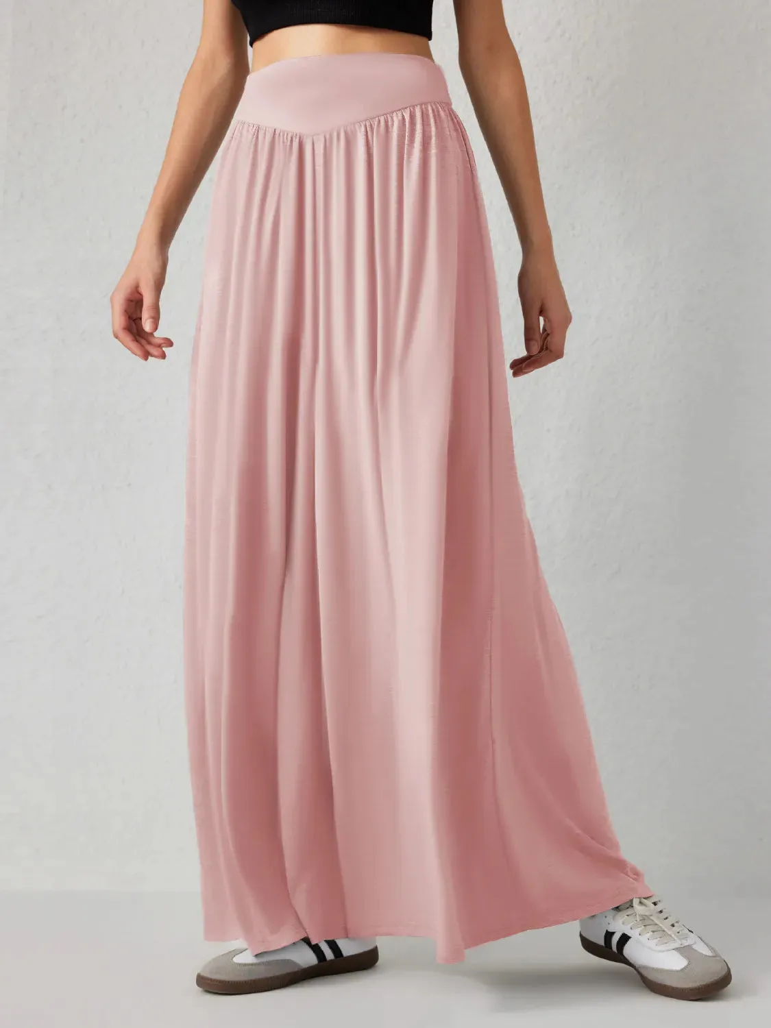 High Waist Wide Leg Pants S-2XL