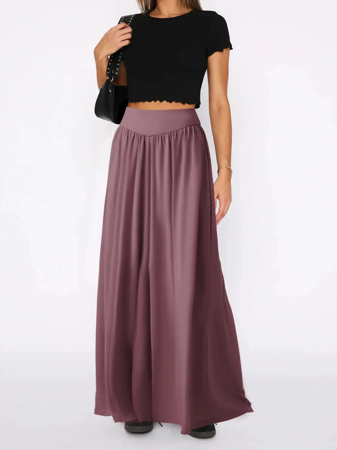 High Waist Wide Leg Pants S-2XL