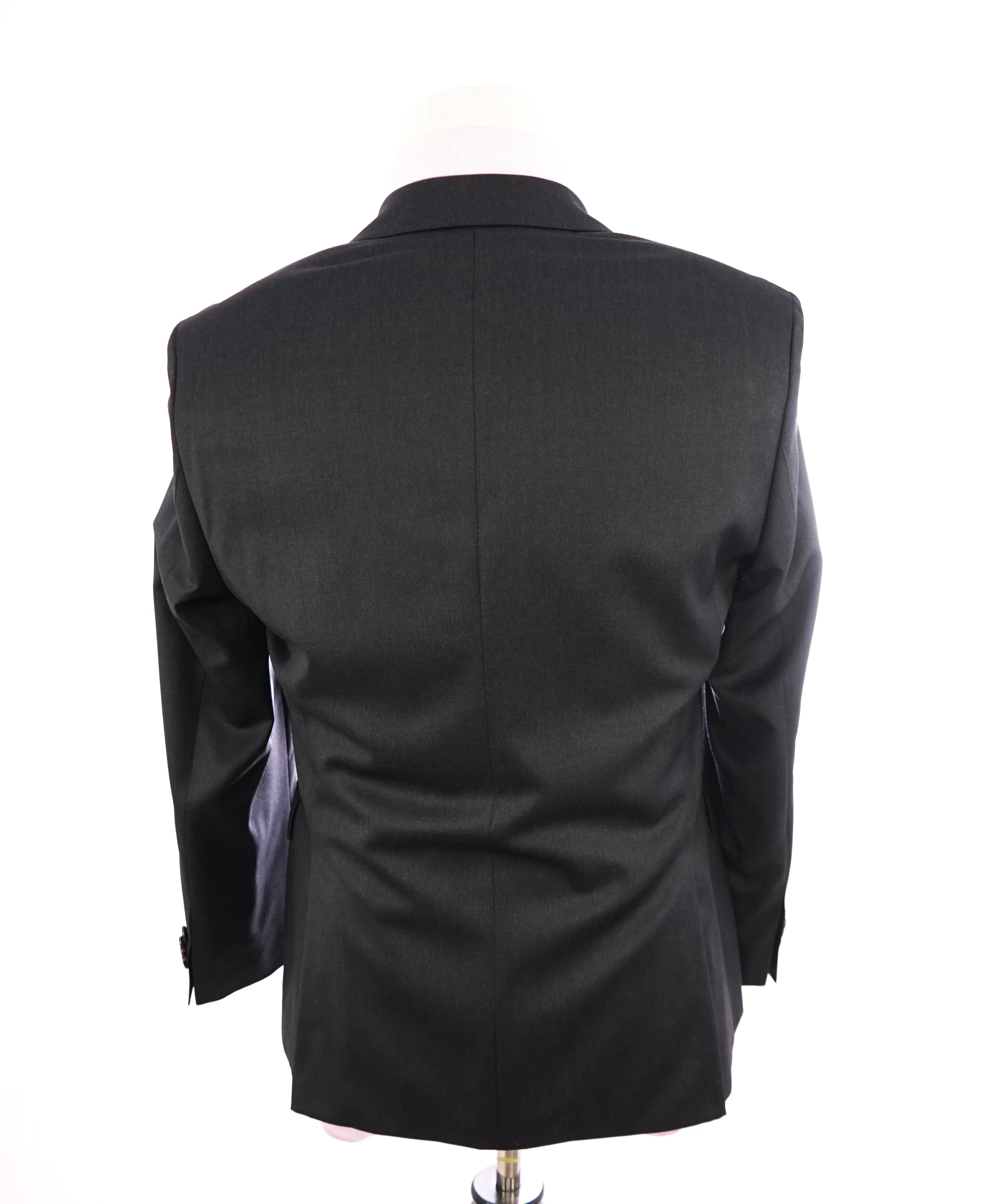 HUGO BOSS - "REDA Super100" Charcoal Gray Suit - 38S