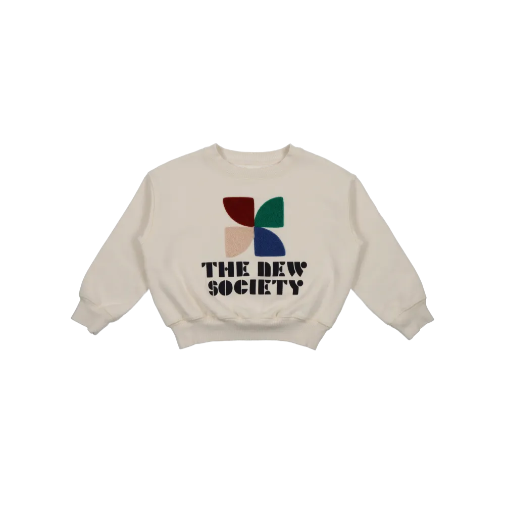 Hydra Appliqué Logo Sweatshirt (Vanilla Cream)