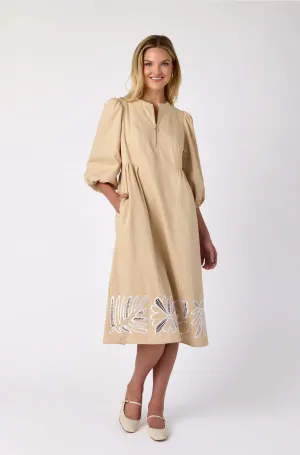 Indie Dress Ecru