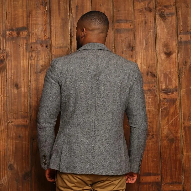 Kingsley Urban Luxury Tweed Blazer - Puku