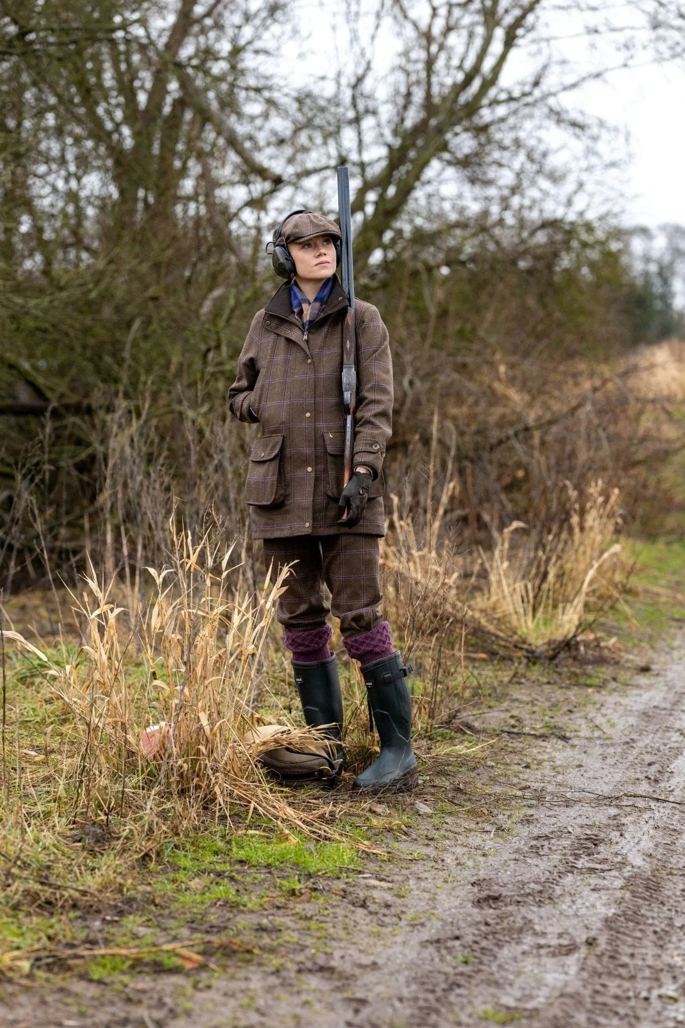 Laksen Women's Pippa Tweed Coat