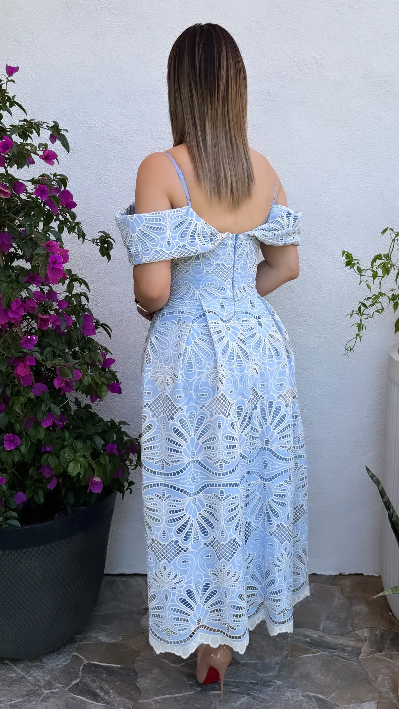 LARISA BLUE DRESS