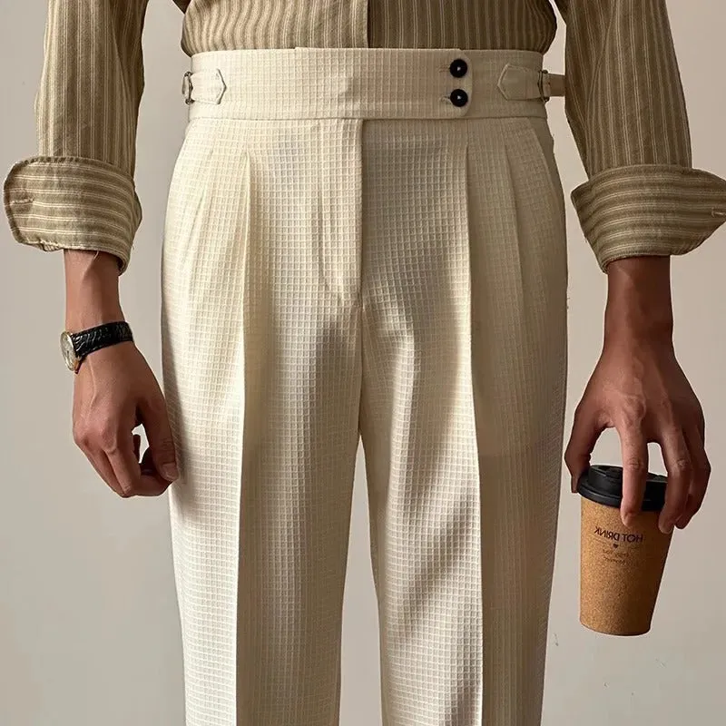 Limited Edition - Waffle Weave Gurkha Pants