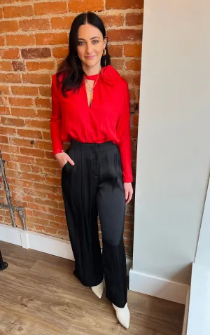 Lisse Wide Leg Pant