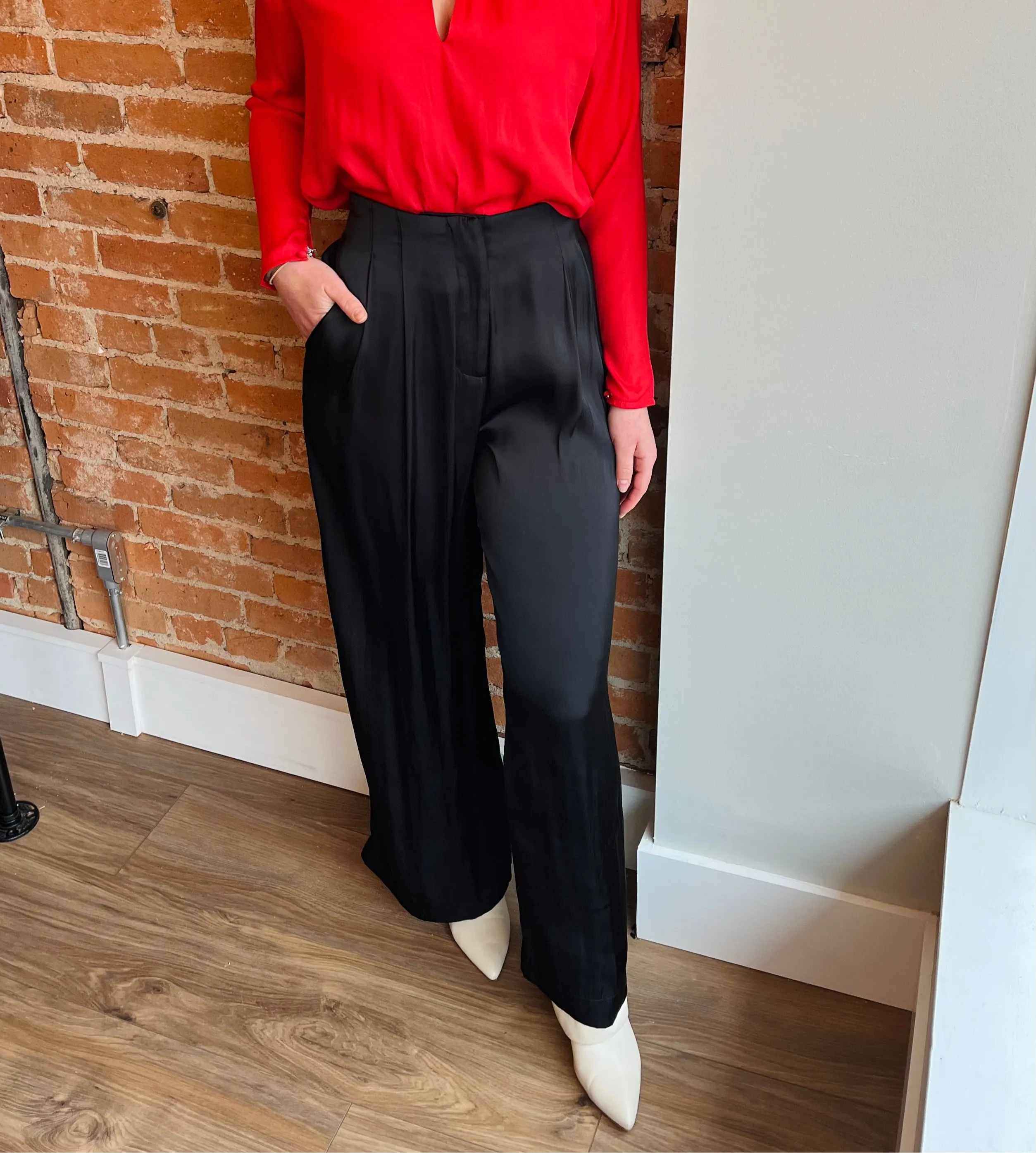 Lisse Wide Leg Pant