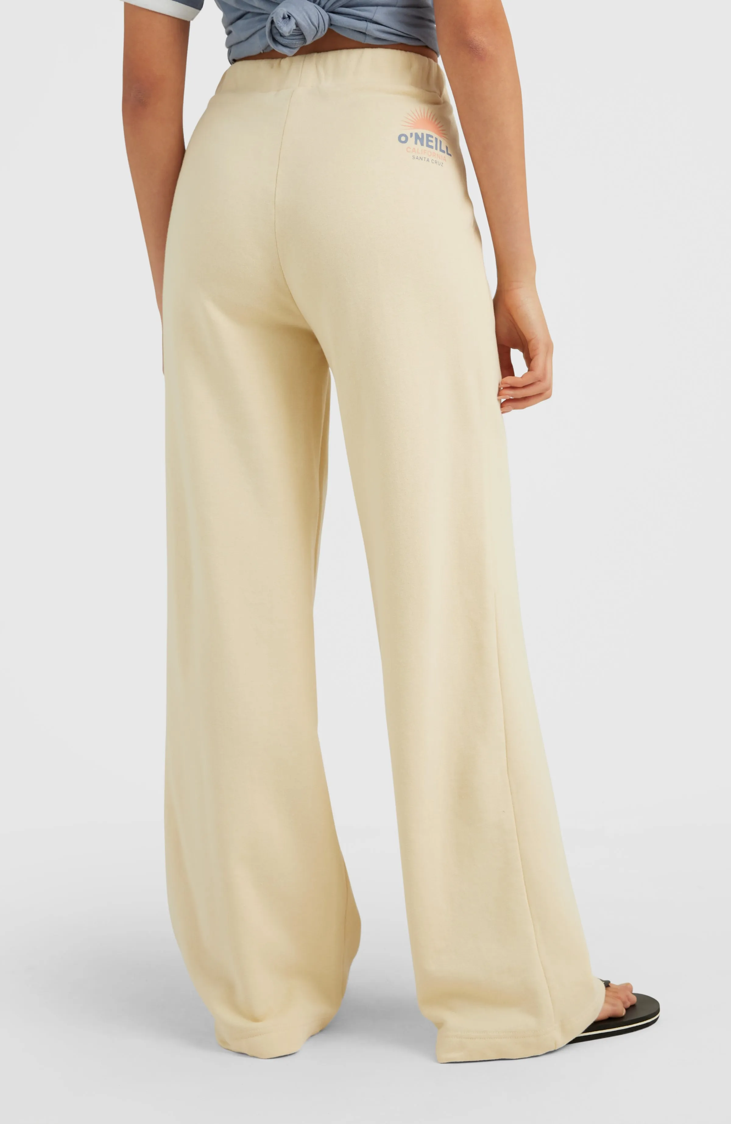 Lulu Wide Leg Jogginghose | Bleached Sand
