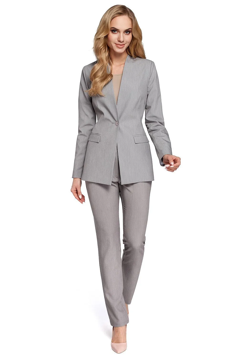Luxurious Tailored Blazer Outerwear