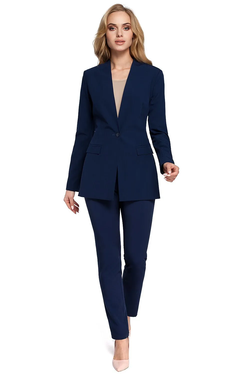 Luxurious Tailored Blazer Outerwear
