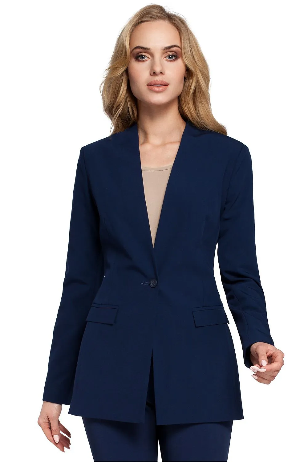 Luxurious Tailored Blazer Outerwear